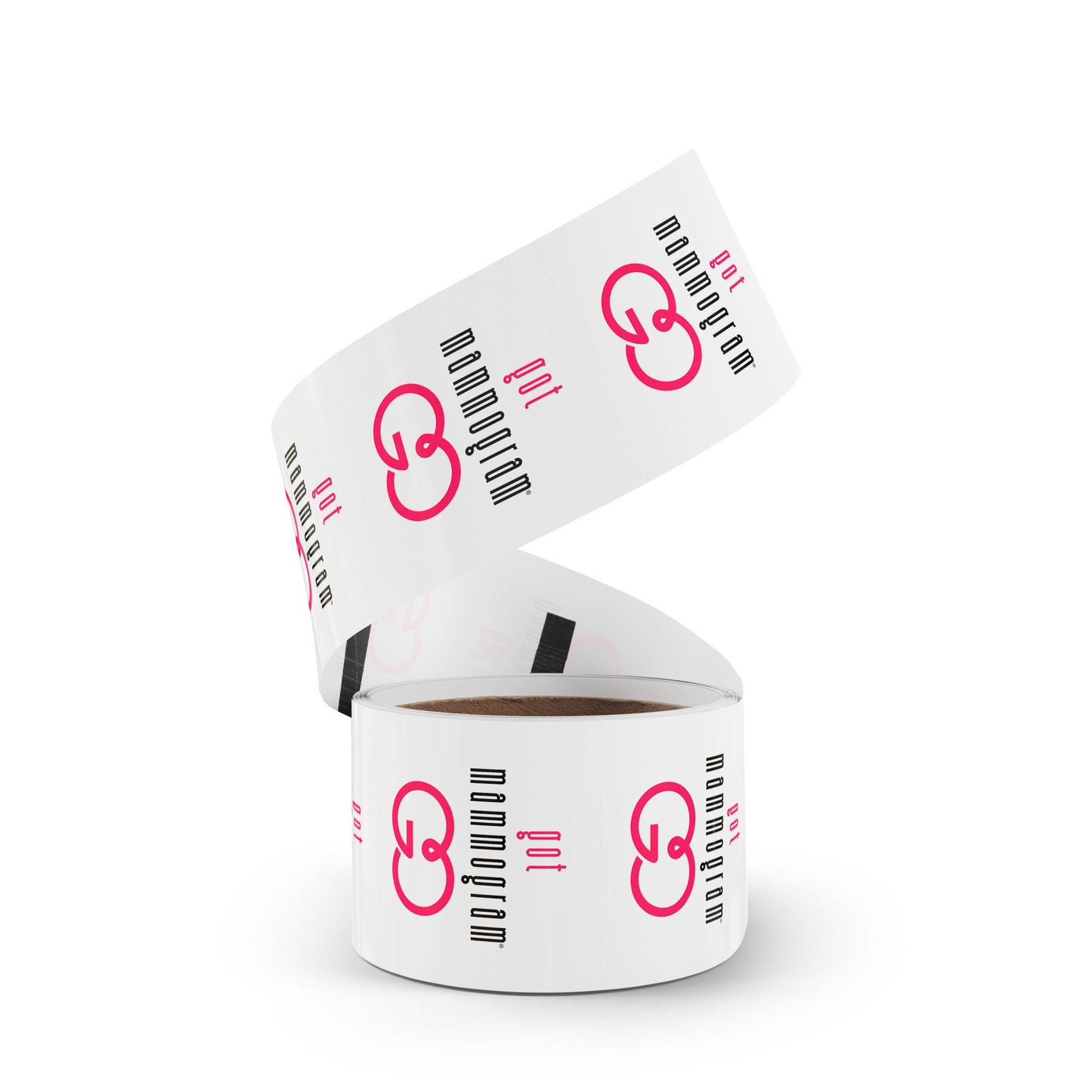 Breast Cancer Awareness Got Mammogram White Sticker - Durable and Vibrant