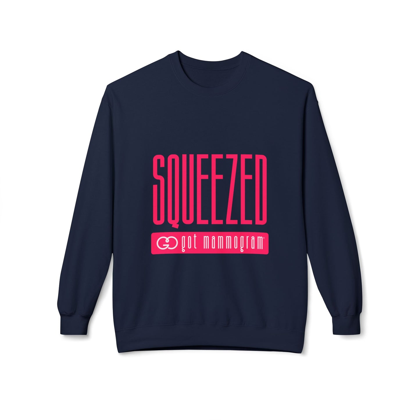 Squeezed Mammogram Sweatshirt - Breast Cancer Awareness