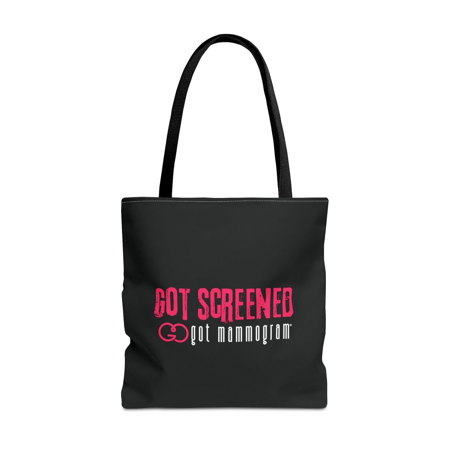 Got Screened Mammogram Tote Bag - Breast Cancer Awareness