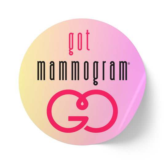 Breast Cancer Awareness Got Mammogram Sunshine Sticker - Durable and Vibrant