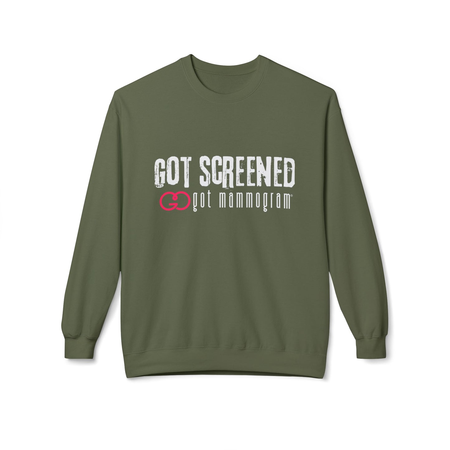 Got Screened Mammogram Sweatshirt - Breast Cancer Awareness