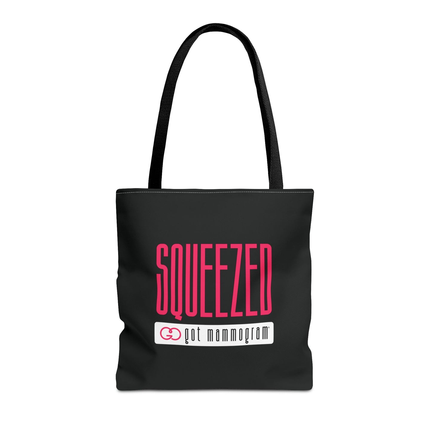 Squeezed Mammogram Tote Bag - Breast Cancer Awareness