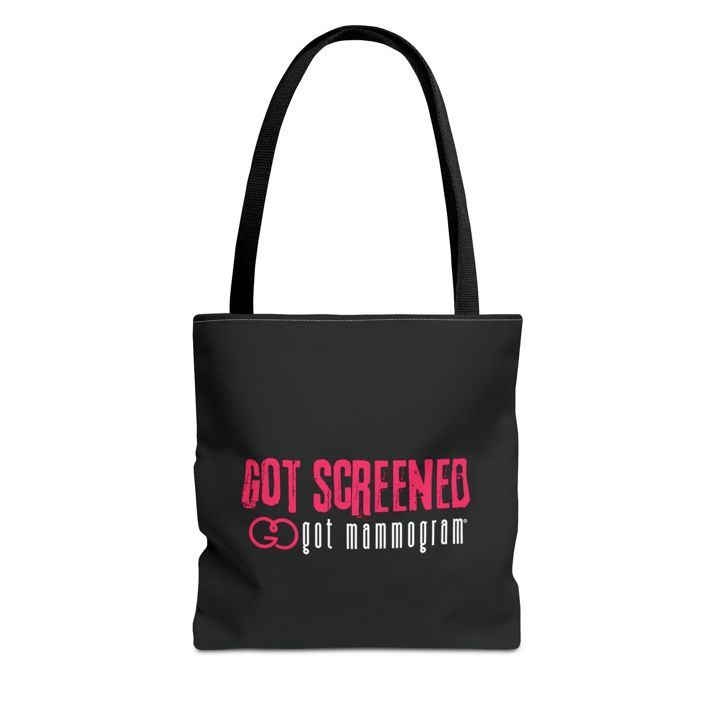 Got Screened Mammogram Tote Bag - Breast Cancer Awareness