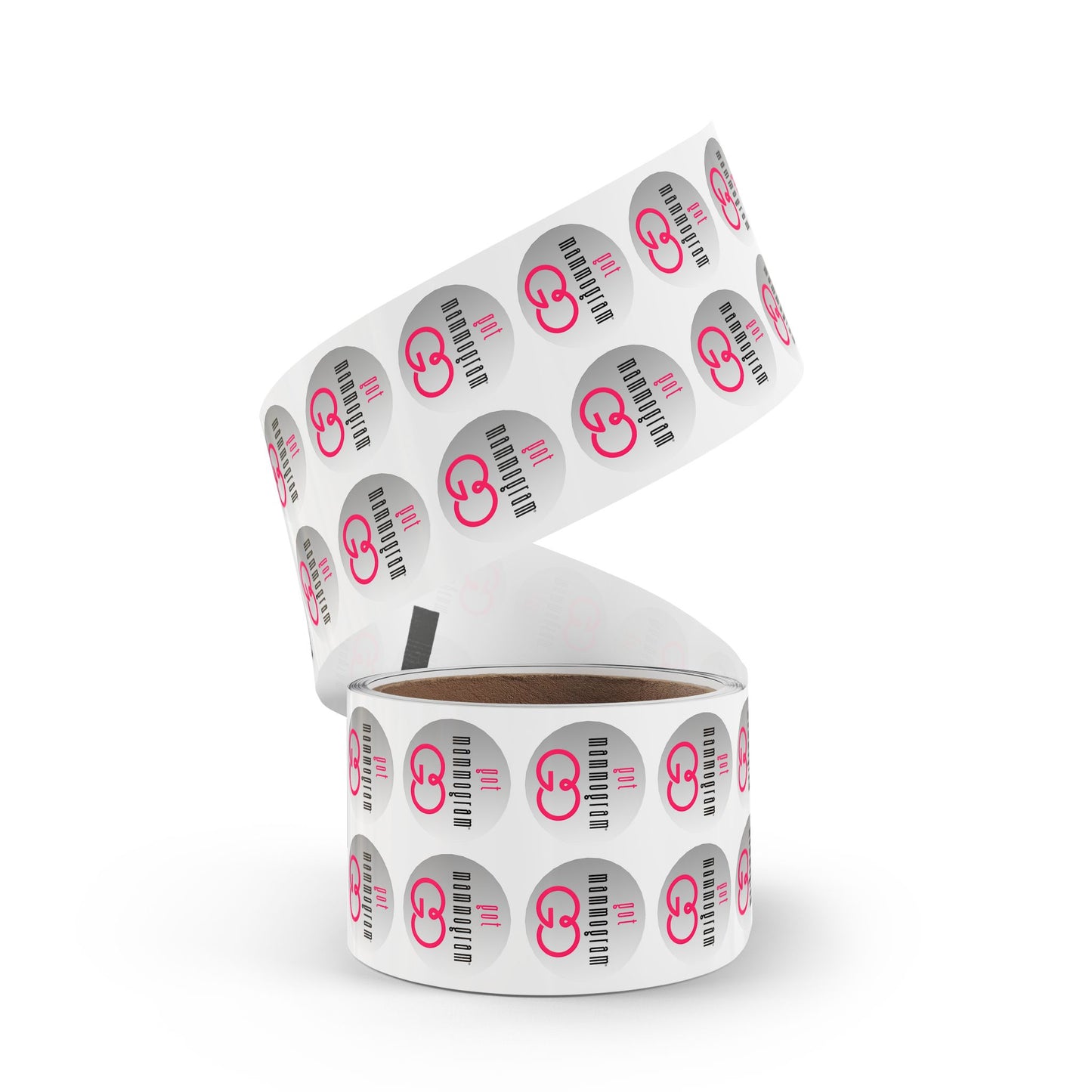 Breast Cancer Awareness Got Mammogram Silver Sticker - Durable and Vibrant