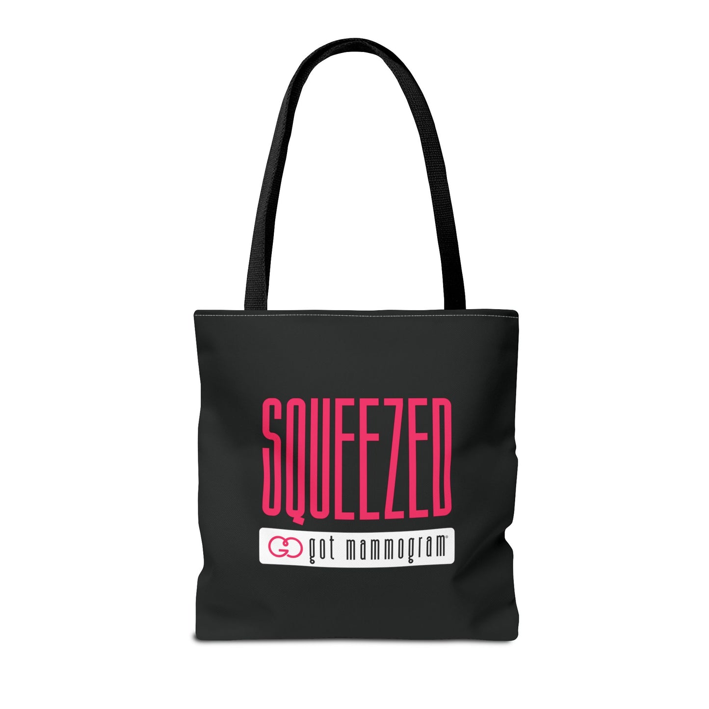 Squeezed Mammogram Tote Bag - Breast Cancer Awareness