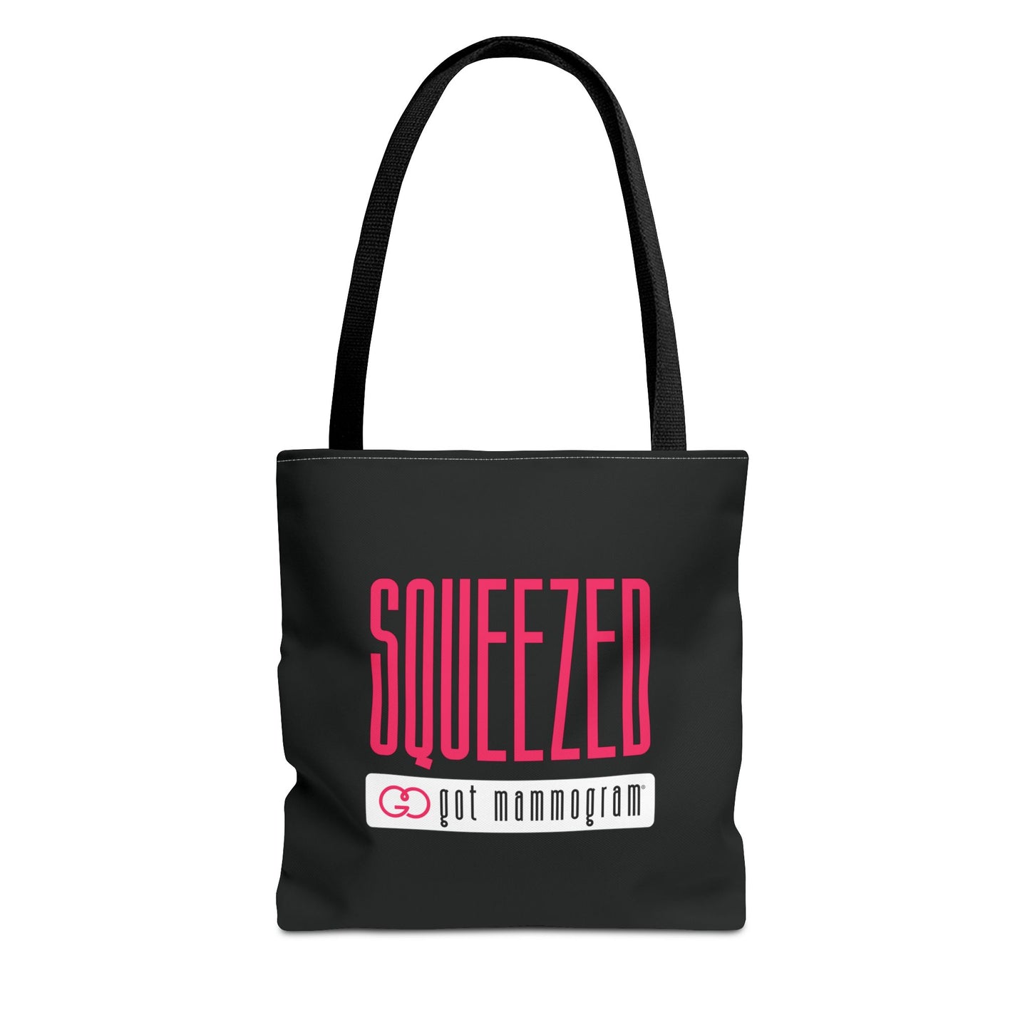 Squeezed Mammogram Tote Bag - Breast Cancer Awareness