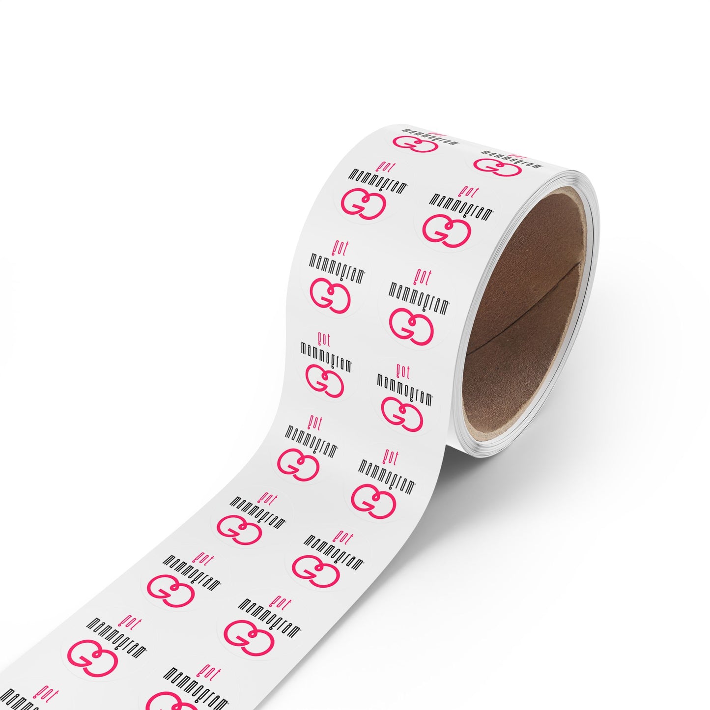 Breast Cancer Awareness Got Mammogram White Sticker - Durable and Vibrant