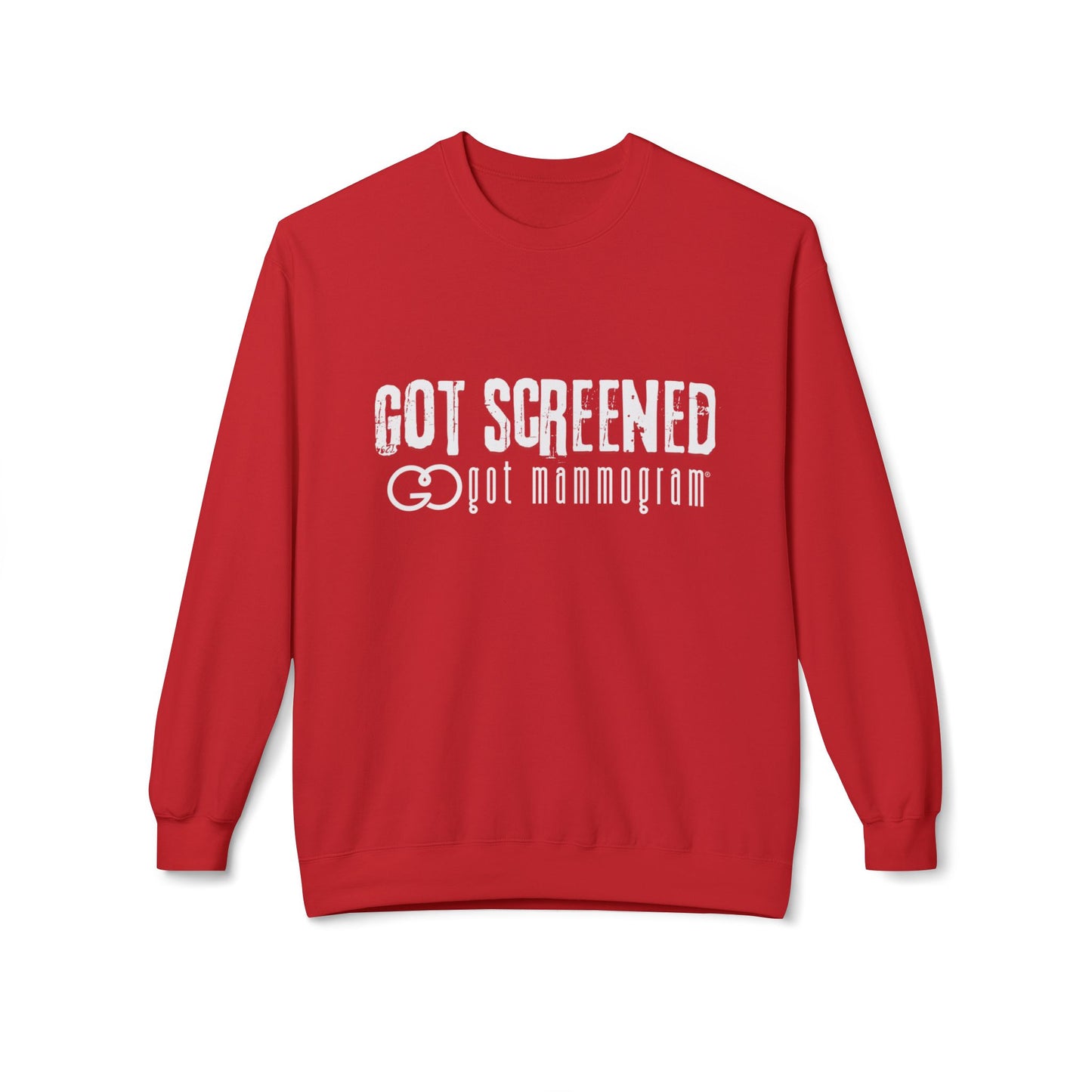 Got Screened Mammogram Sweatshirt - Breast Cancer Awareness