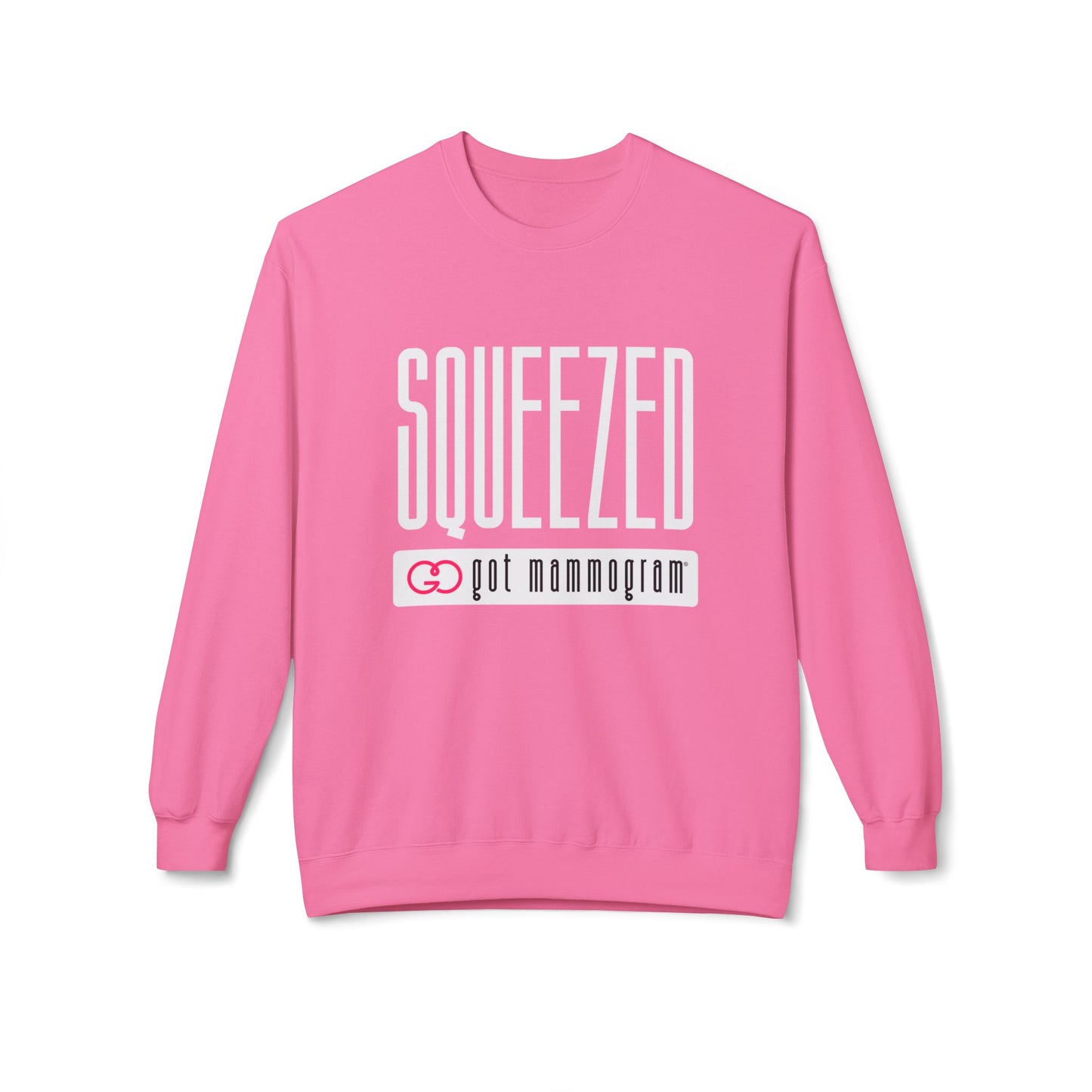 Squeezed Mammogram Sweatshirt - Breast Cancer Awareness