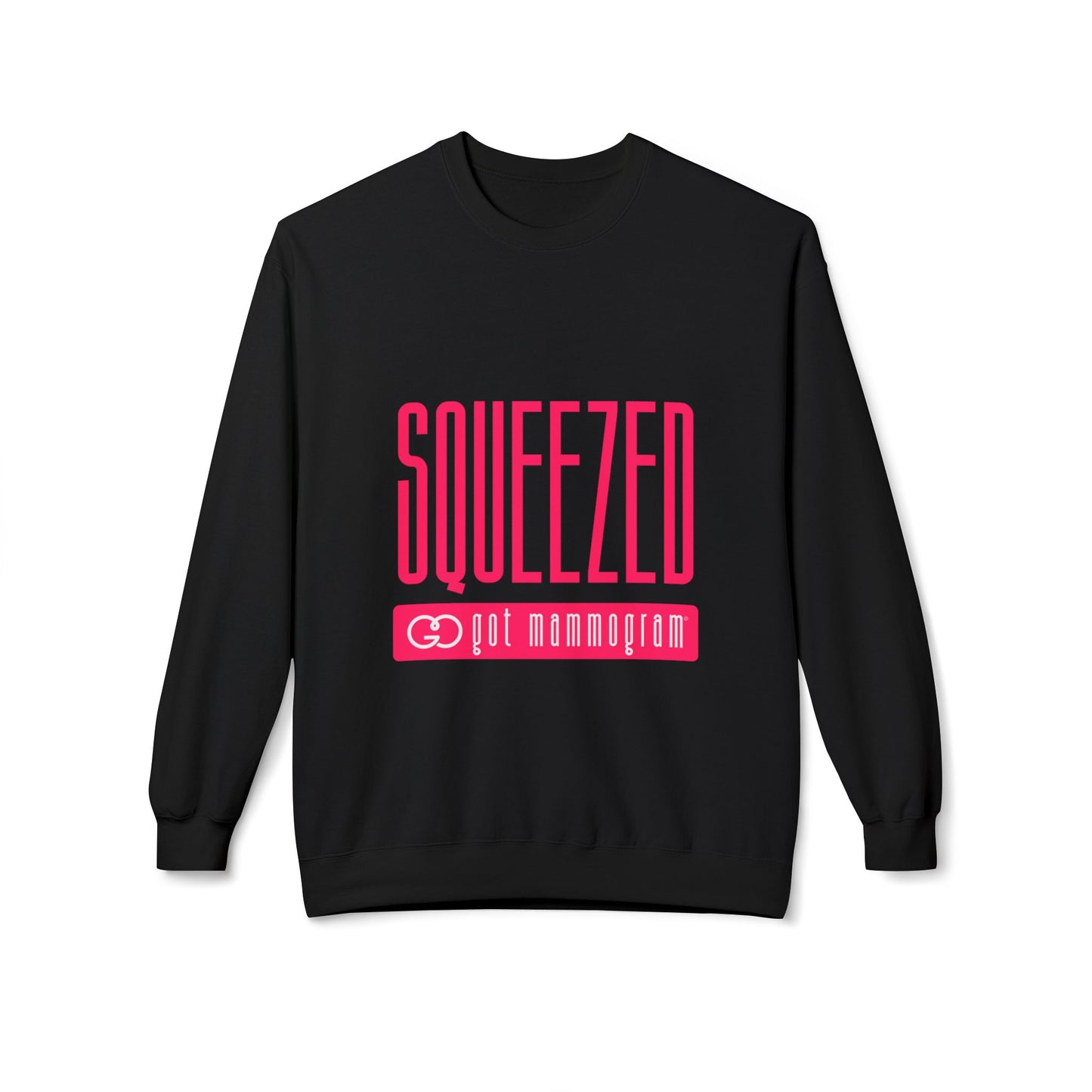 Squeezed Mammogram Sweatshirt - Breast Cancer Awareness