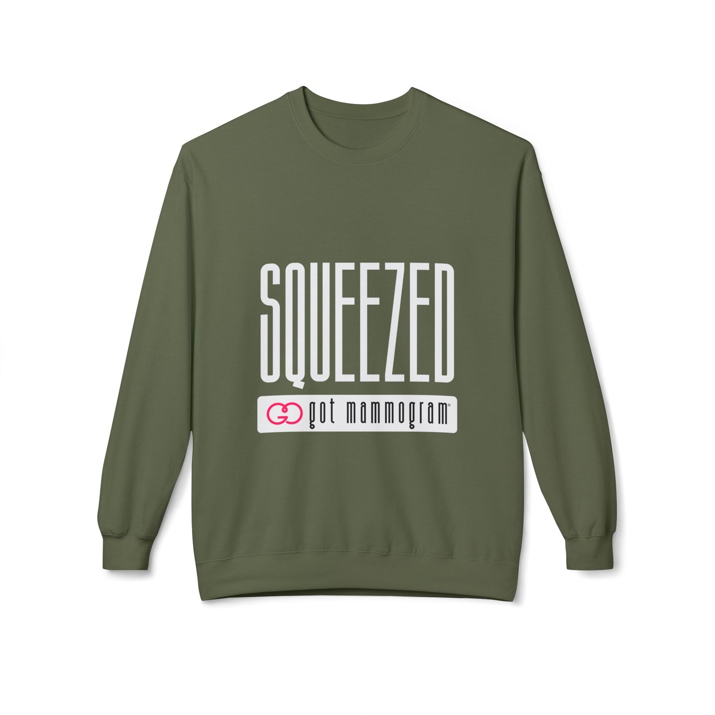 Squeezed Mammogram Sweatshirt - Breast Cancer Awareness