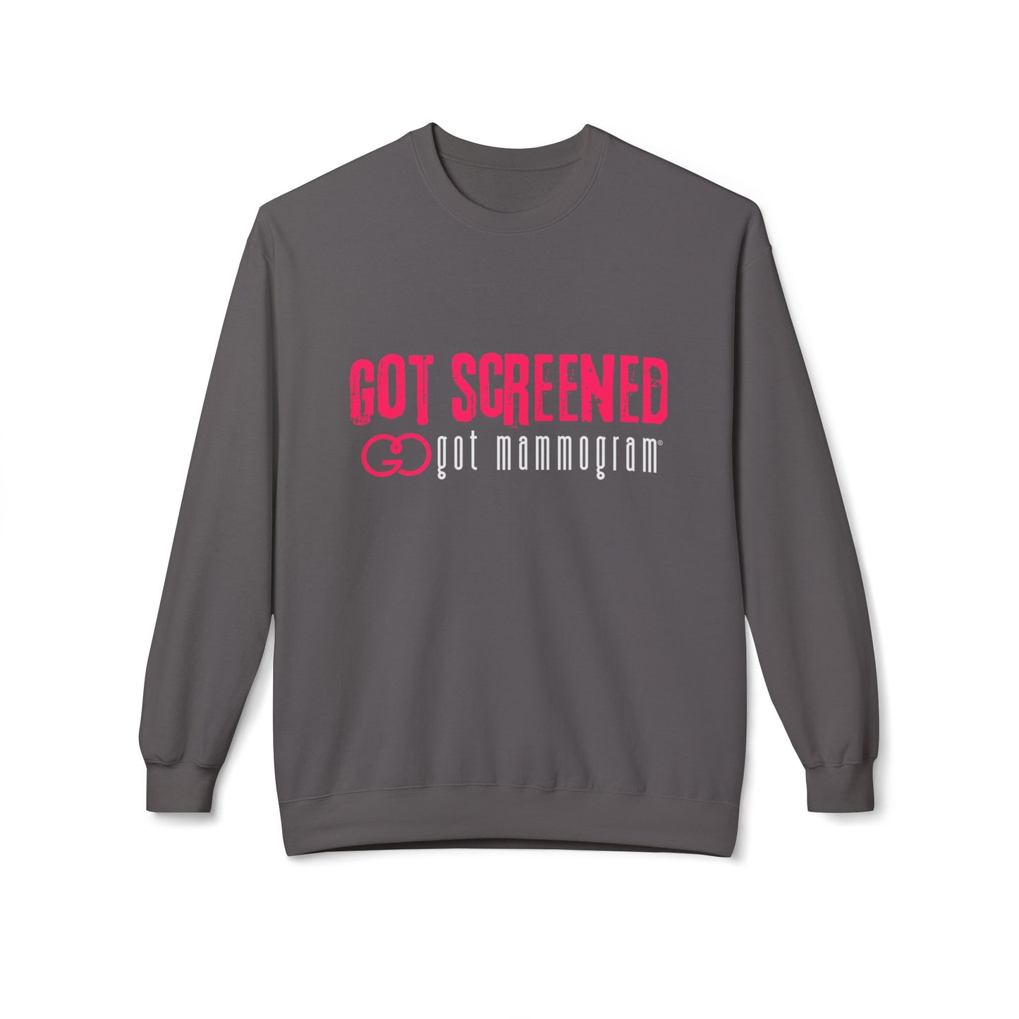 Got Screened Mammogram Sweatshirt - Breast Cancer Awareness