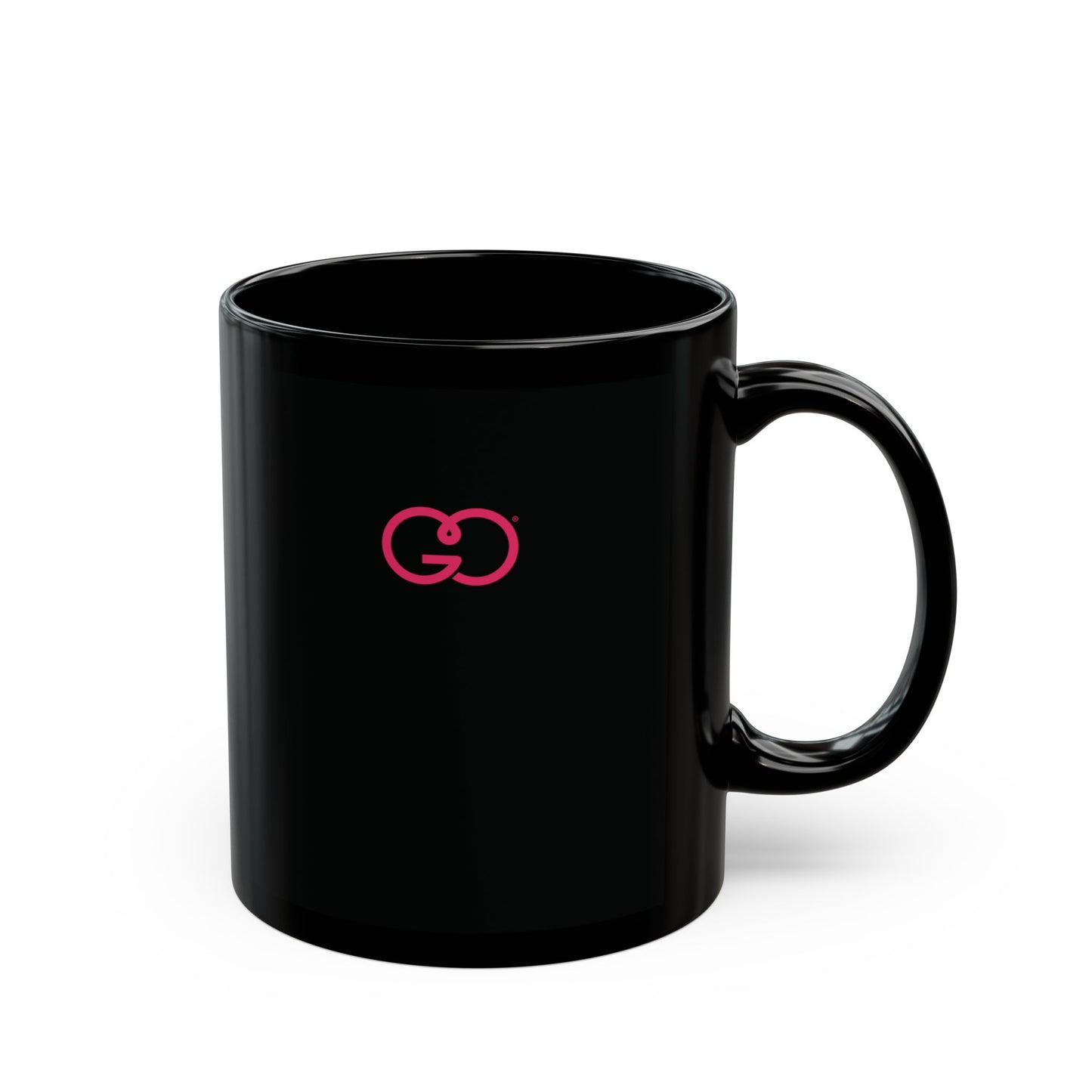 Squeezed Mammogram Black Mug (11oz, 15oz) - Breast Cancer Awareness