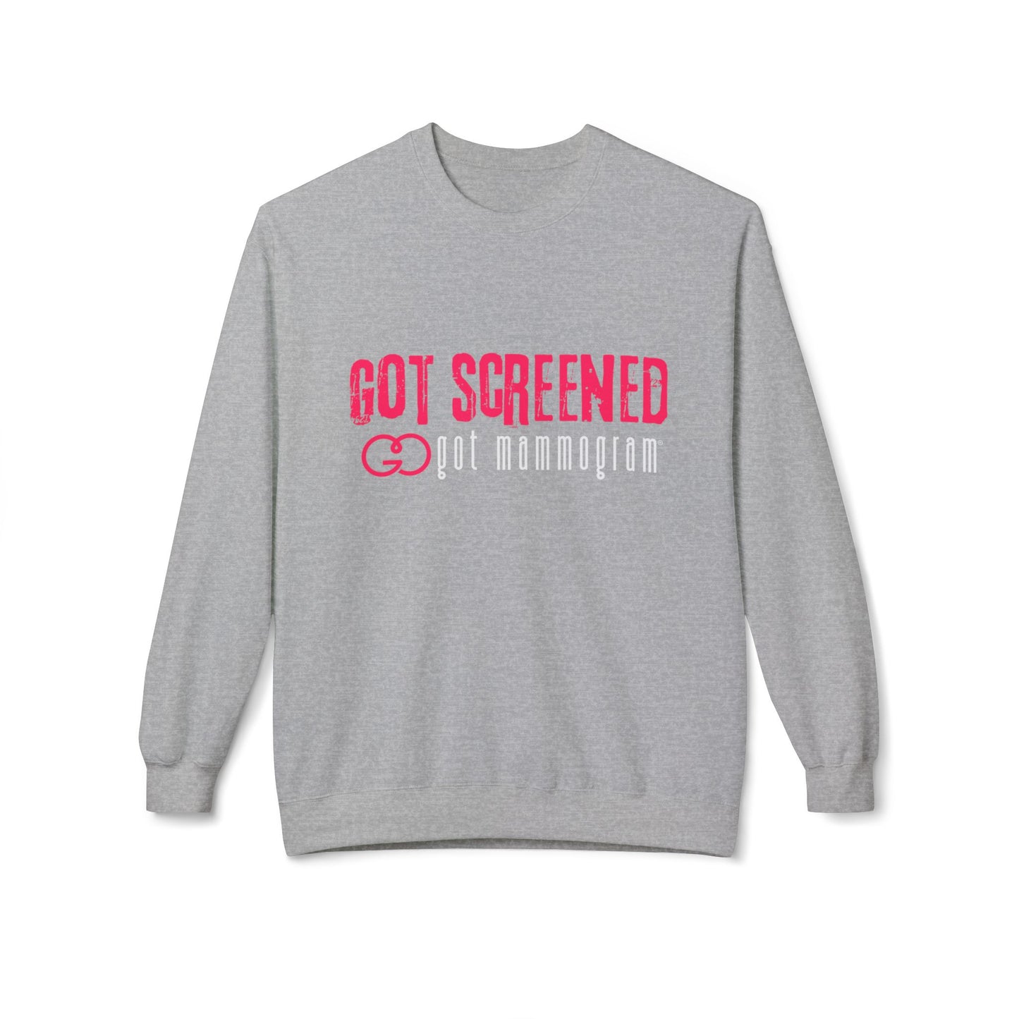 Got Screened Mammogram Sweatshirt - Breast Cancer Awareness