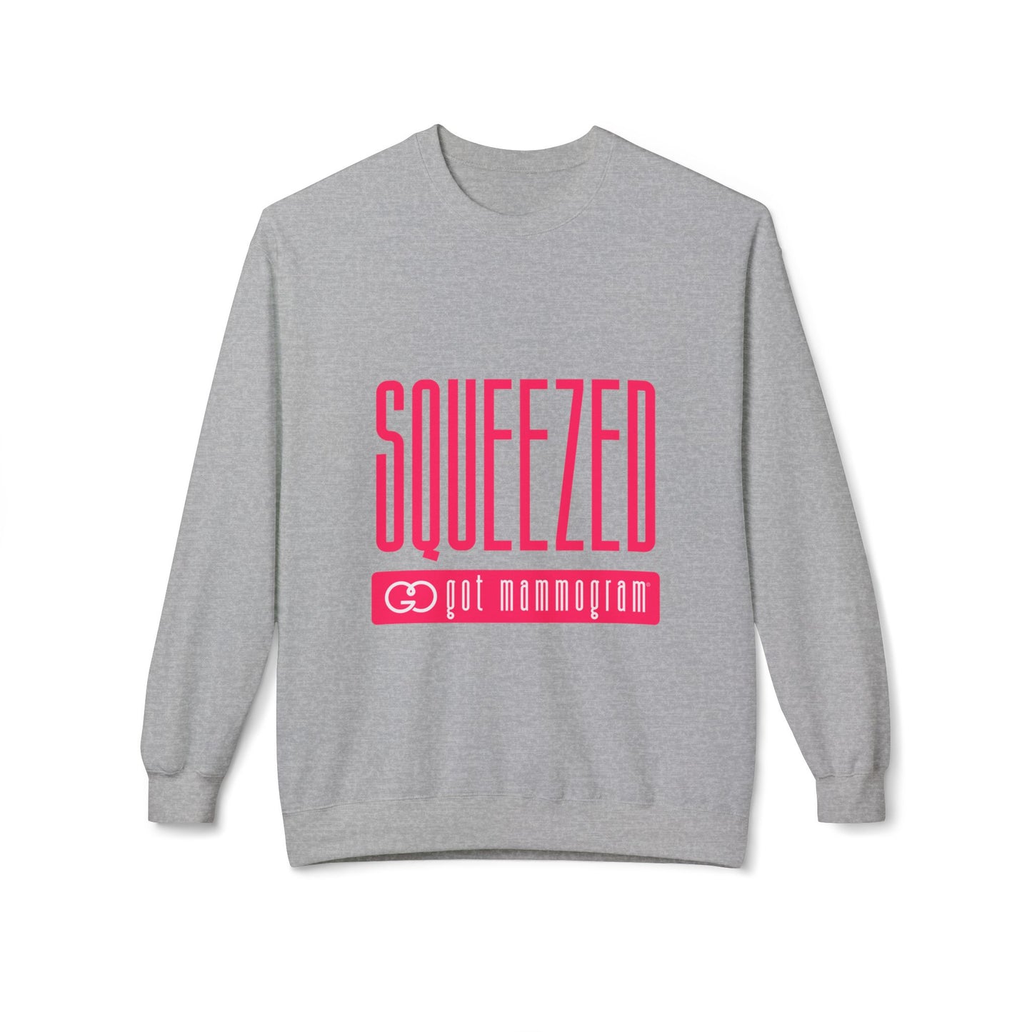 Squeezed Mammogram Sweatshirt - Breast Cancer Awareness