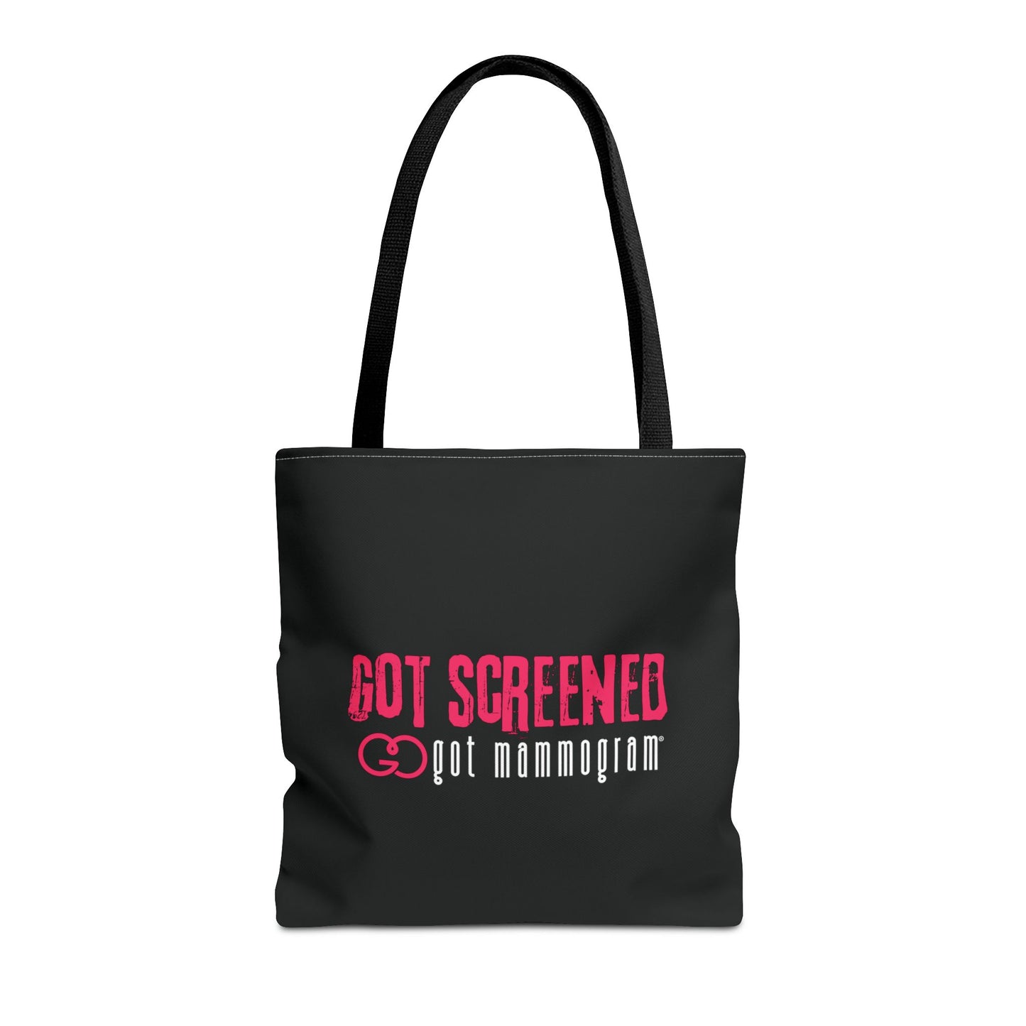 Got Screened Mammogram Tote Bag - Breast Cancer Awareness