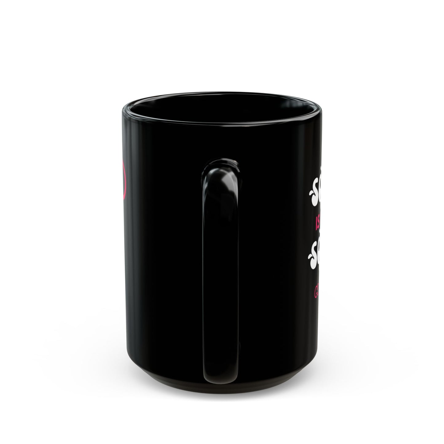 A Squeeze is Worth a Squeeze Mammogram  Black Mug (11oz, 15oz) Breast Cancer Awareness