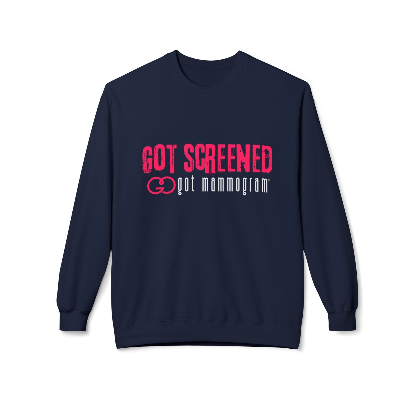 Got Screened Mammogram Sweatshirt - Breast Cancer Awareness